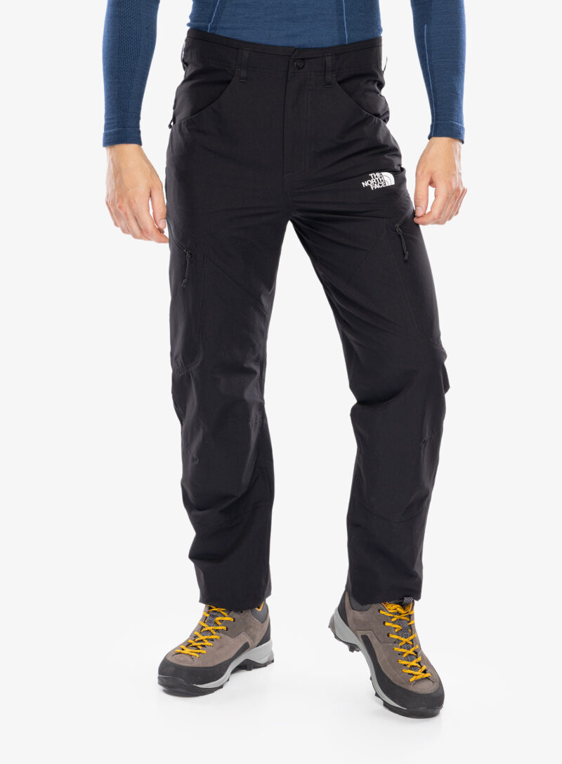 Pantaloni drumetie The North Face Exploration Reg Tapered Pant - tnf black