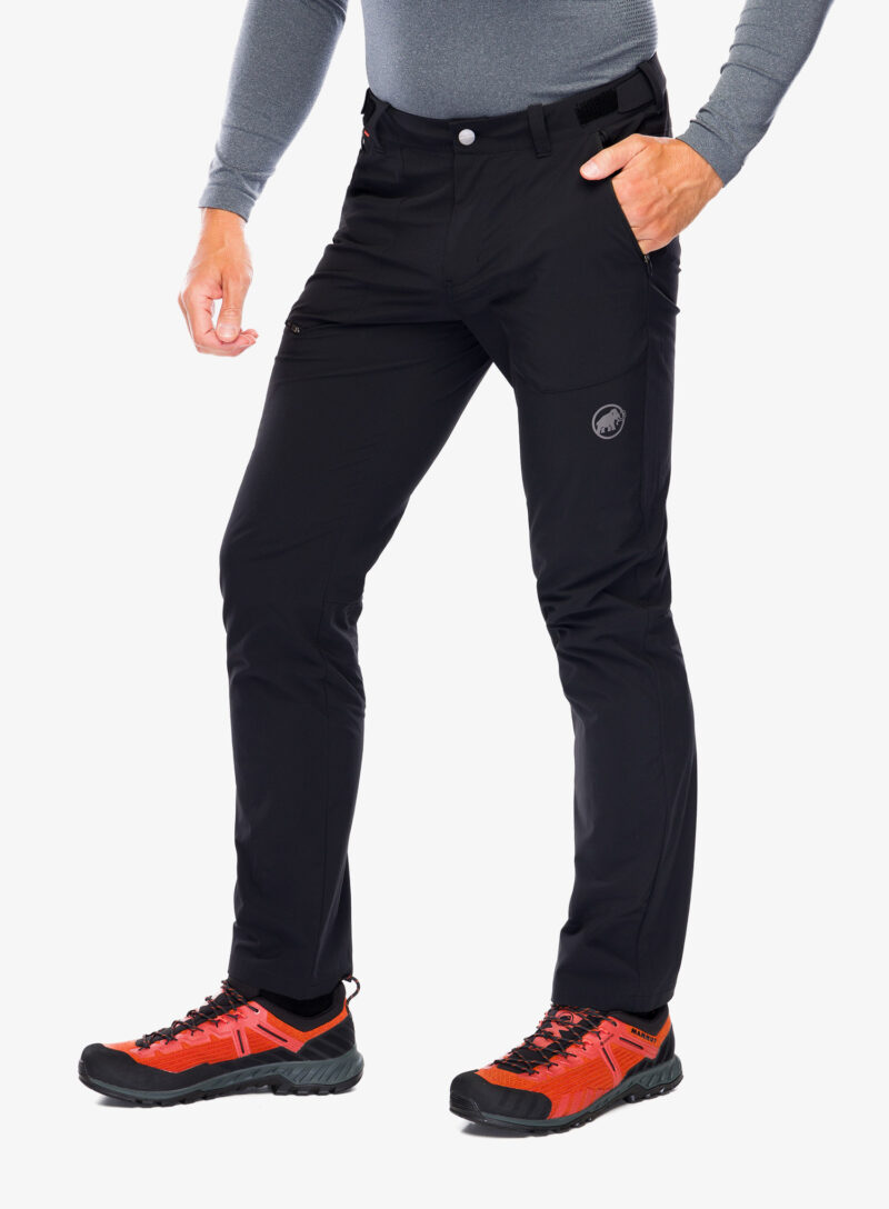 Cumpăra Pantaloni drumetie barbati Mammut Runbold Pants - black