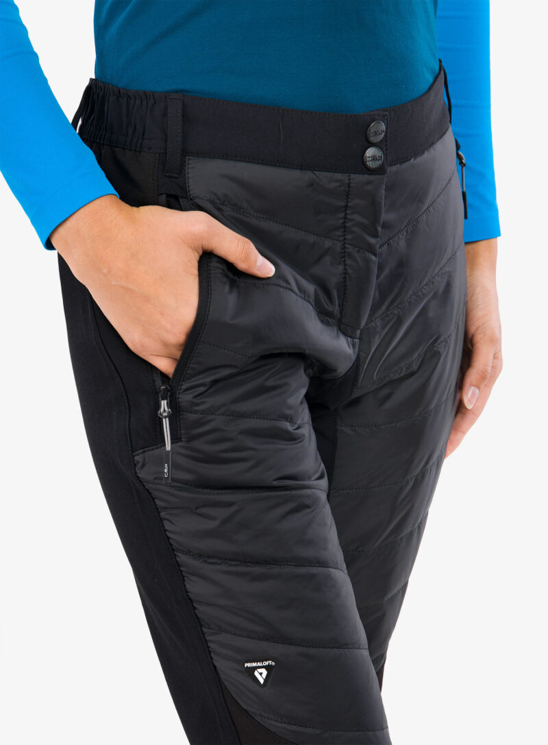 Original Pantaloni drumetie femei CMP Marina Pant - nero