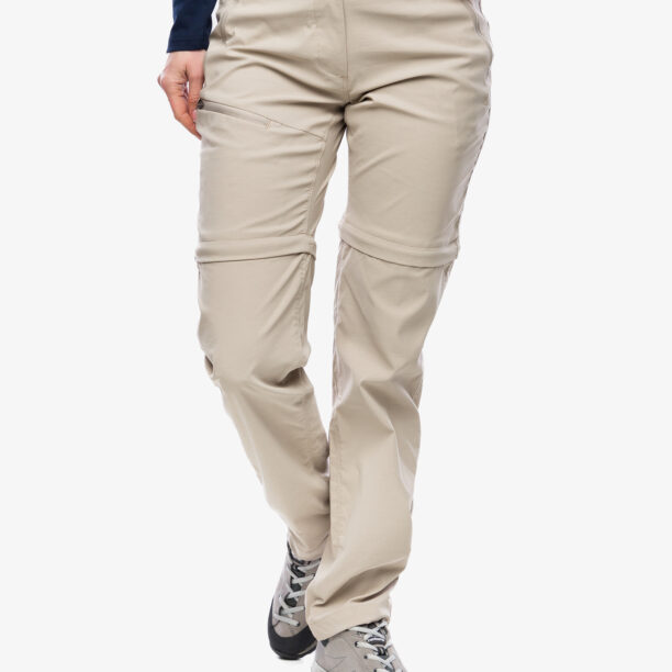 Pantaloni drumetie femei Craghoppers NosiLife Pro Convertible Trouser III - soft mushroom