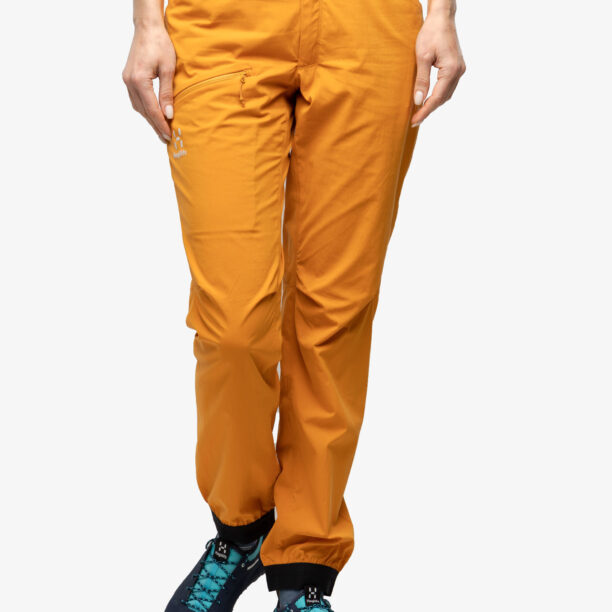 Cumpăra Pantaloni drumetie femei Haglofs L.I.M Fuse Pant - desert yellow