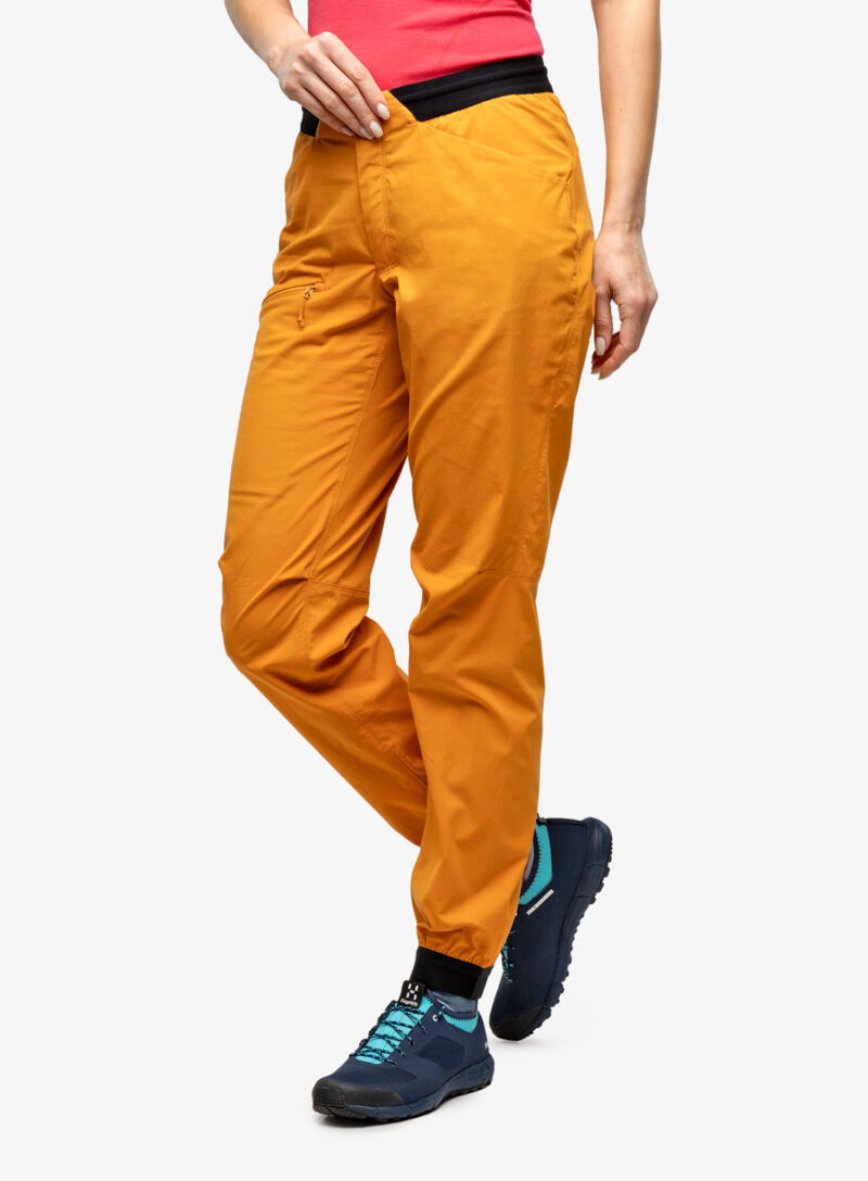 Pantaloni drumetie femei Haglofs L.I.M Fuse Pant - desert yellow