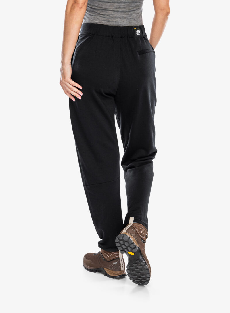 Pantaloni drumetie femei Icebreaker Merino IB X TNF Pants - black preţ