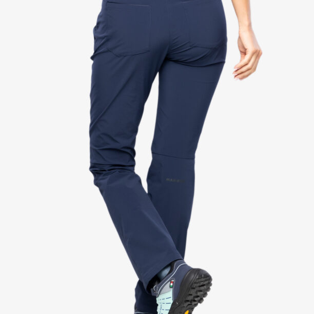 Pantaloni drumetie femei Mammut Runbold Pants - marine preţ