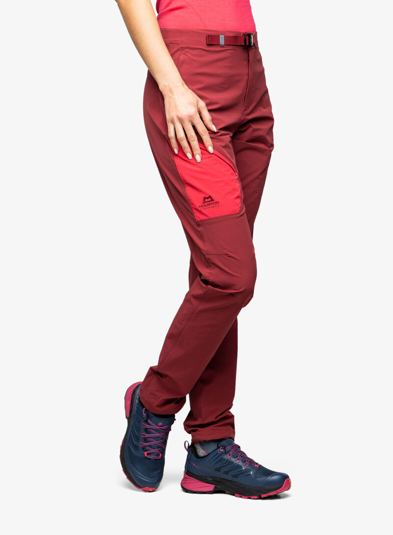 Original Pantaloni drumetie femei Mountain Equipment Comici 2 Pant - tibetan red/capsicum