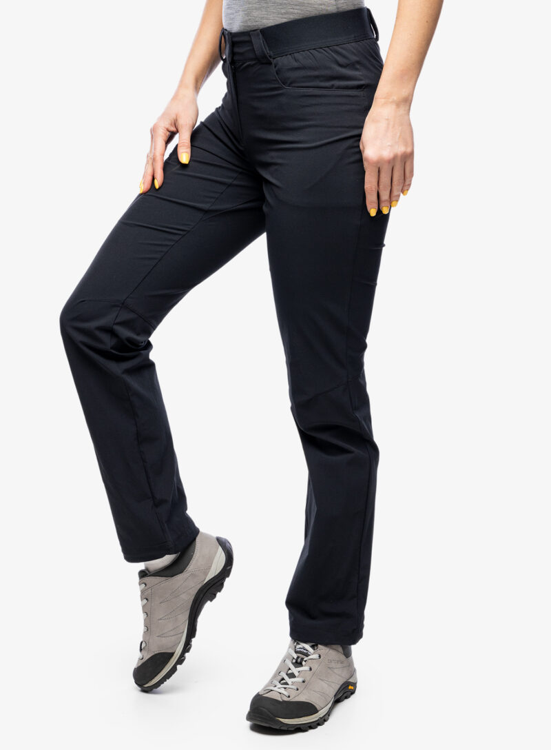 Cumpăra Pantaloni drumetie femei Salomon Wayfarer Pants - deep black/black