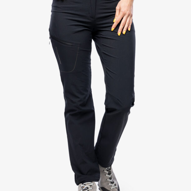 Pantaloni drumetie femei Salomon Wayfarer Pants - deep black/black