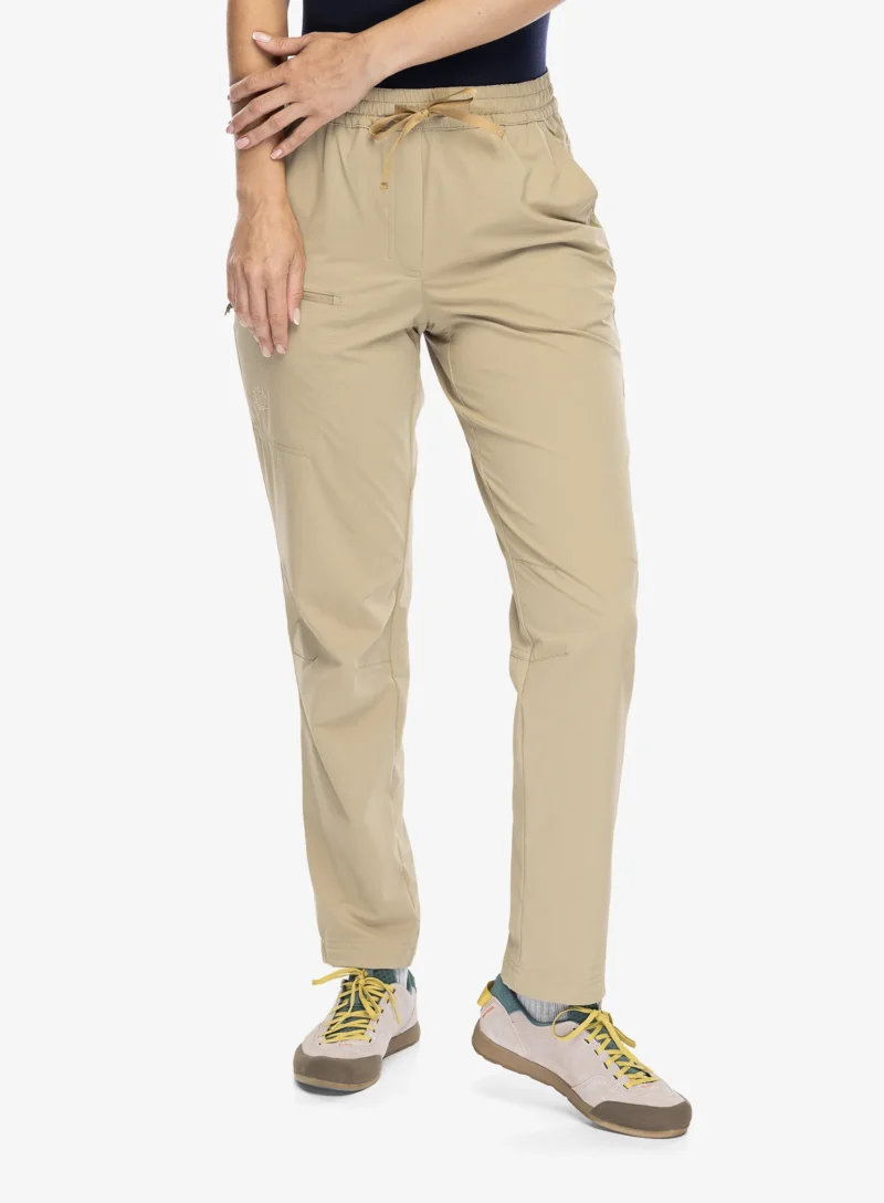 Original Pantaloni drumetie femei Turbat Odyssey Lite - cornstalk sand