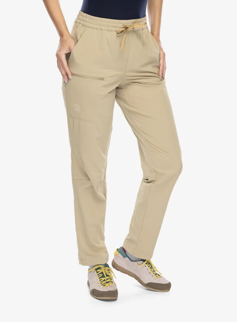 Pantaloni drumetie femei Turbat Odyssey Lite - cornstalk sand