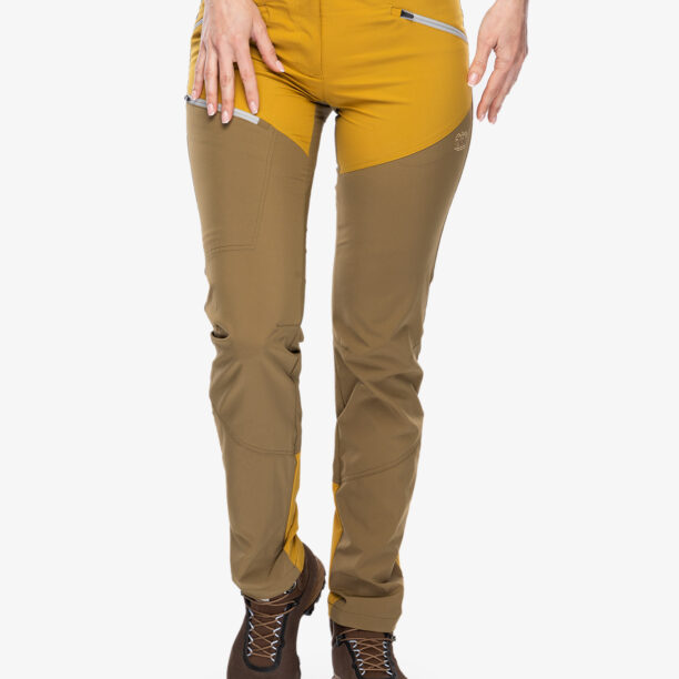 Pantaloni drumetie femei Turbat Prut Pro - butternut khaki/harvest gold