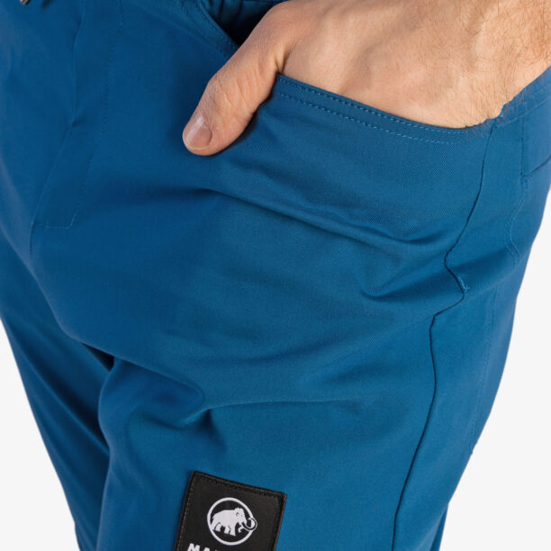 Original Pantaloni escalada Mammut Massone Pants - deep ice