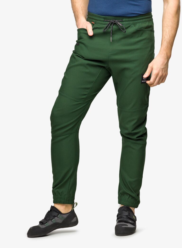 Pantaloni escalada Mammut Massone Pants - woods