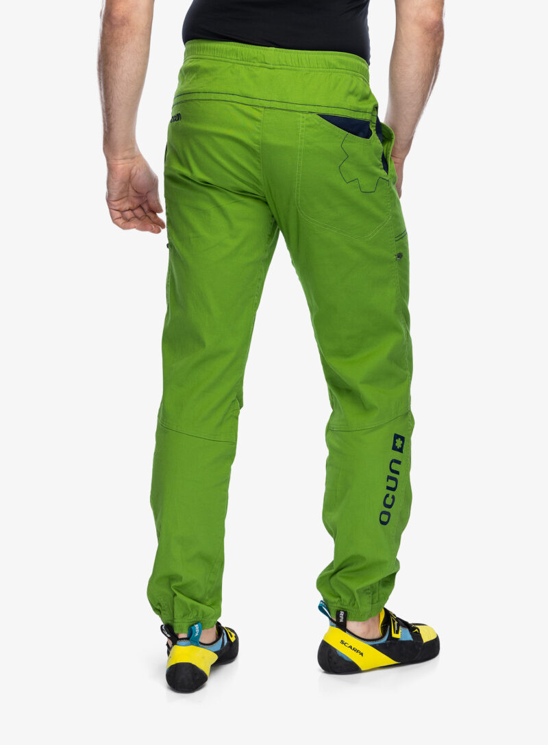 Pantaloni escalada Ocun Jaws Pants - green spindle tree preţ