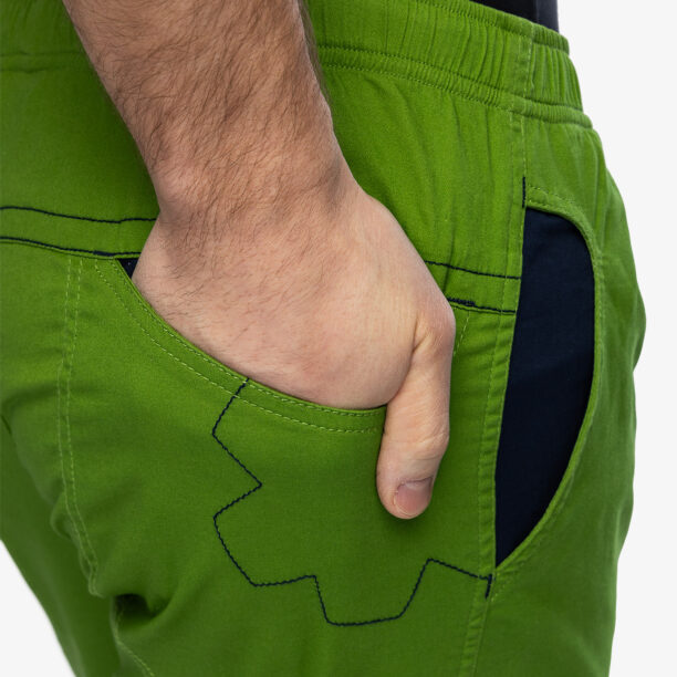 Original Pantaloni escalada Ocun Jaws Pants - green spindle tree