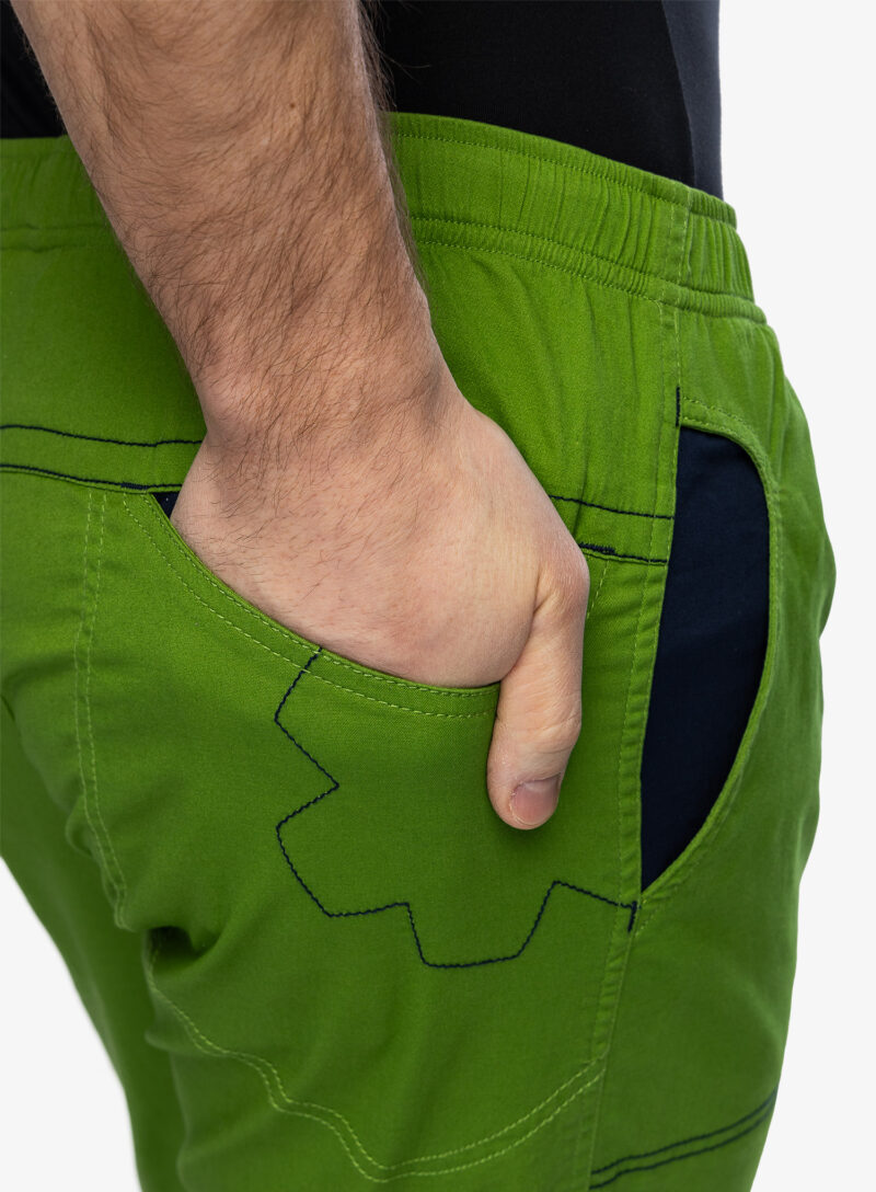 Original Pantaloni escalada Ocun Jaws Pants - green spindle tree