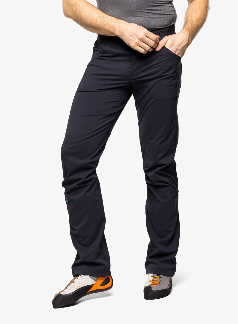 Original Pantaloni escalada Ocun Mania Eco Pants - anthracite dark navy