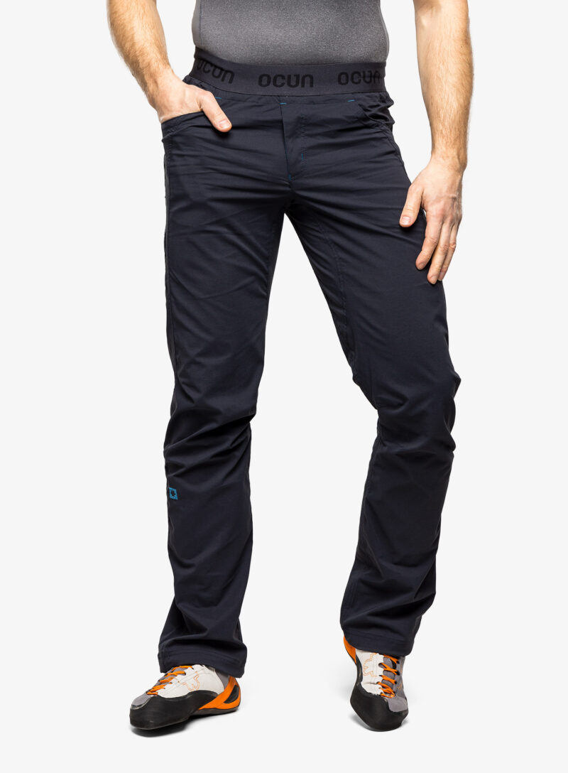 Pantaloni escalada Ocun Mania Eco Pants - anthracite dark navy