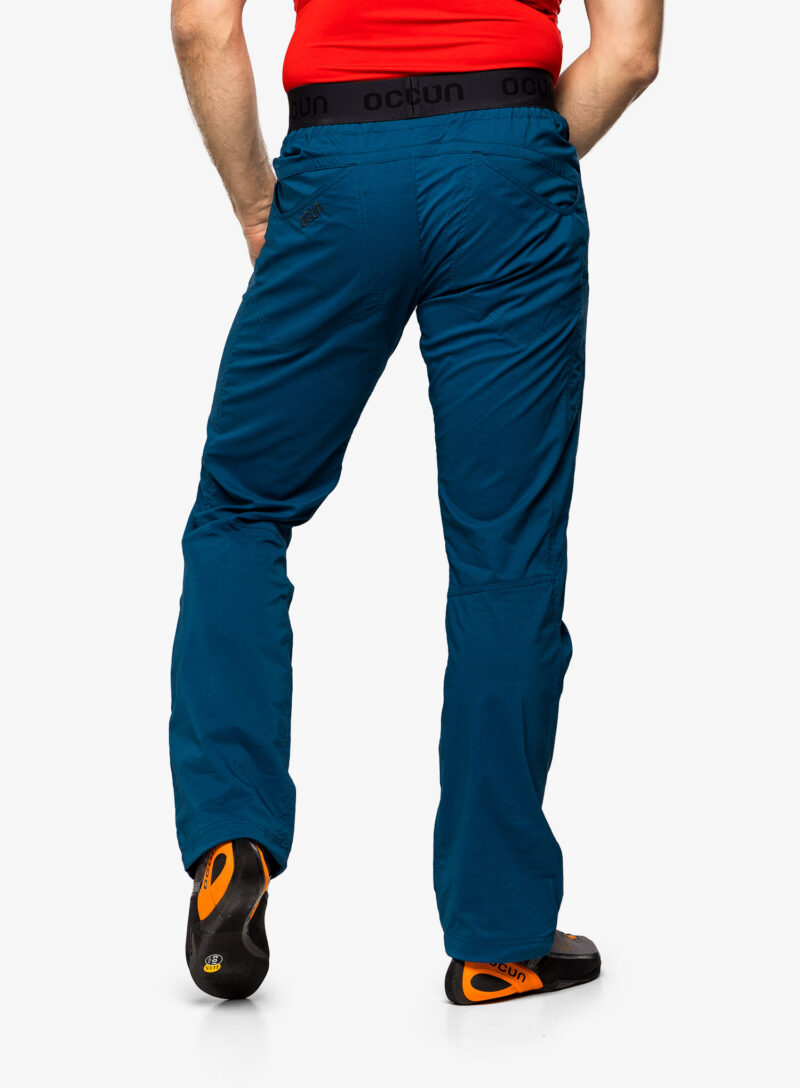 Pantaloni escalada Ocun Mania Eco Pants - blue opal preţ