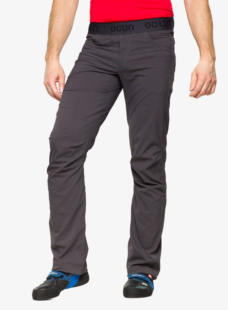 Cumpăra Pantaloni escalada Ocun Mania Pants - anthracite obsidian