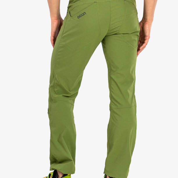 Pantaloni escalada Ocun Mania Pants - green lime preţ