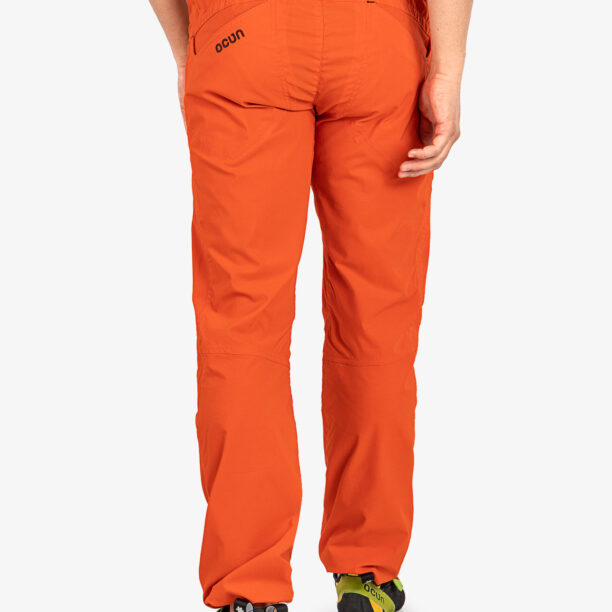 Pantaloni escalada Ocun Mania Pants - orange poinciana preţ