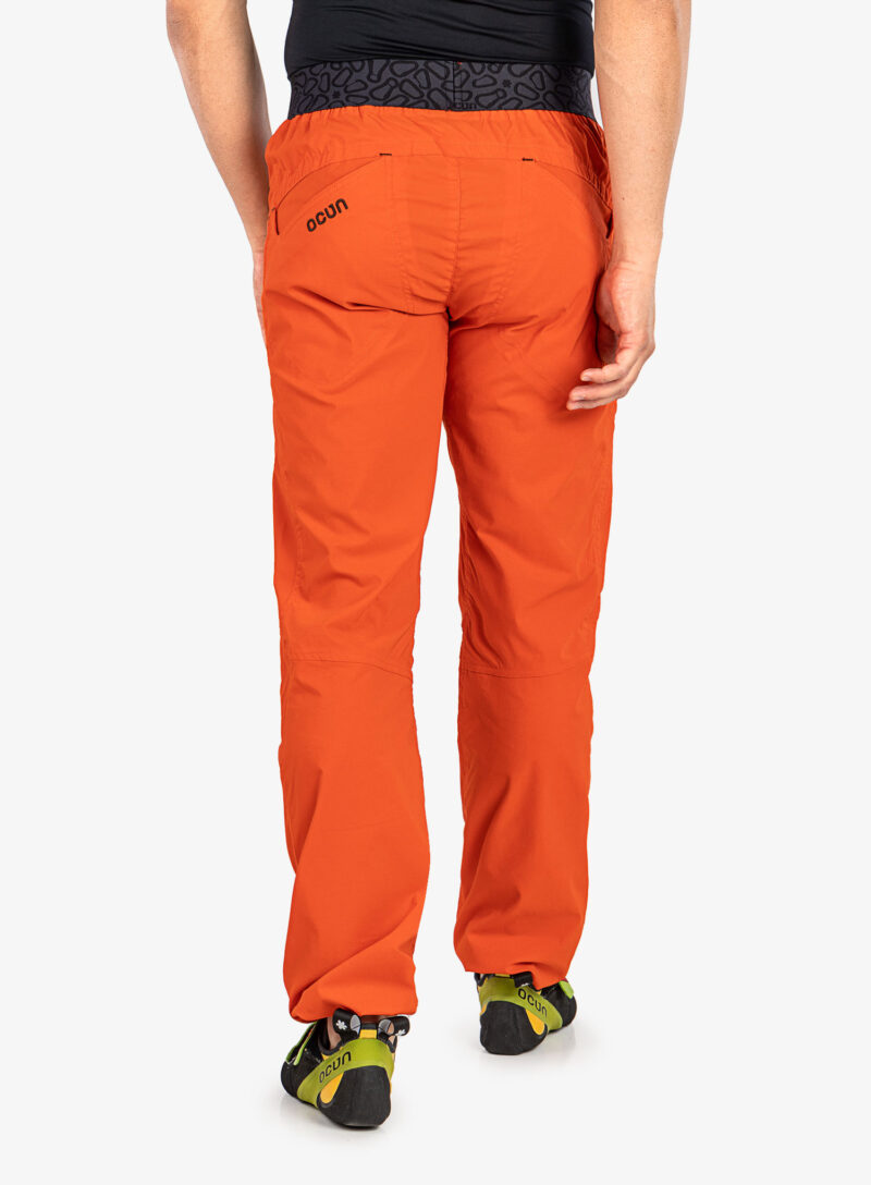 Pantaloni escalada Ocun Mania Pants - orange poinciana preţ