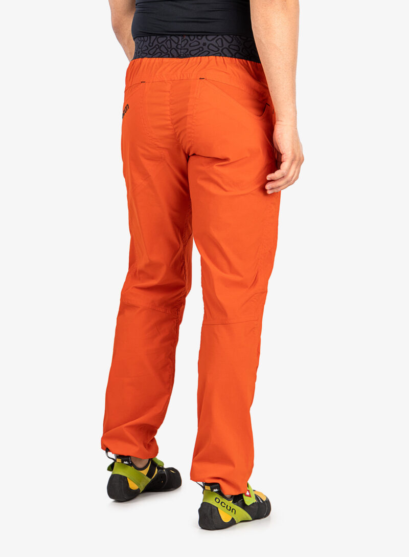 Preţ Pantaloni escalada Ocun Mania Pants - orange poinciana