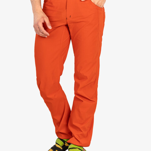 Original Pantaloni escalada Ocun Mania Pants - orange poinciana