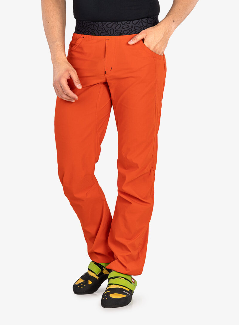 Original Pantaloni escalada Ocun Mania Pants - orange poinciana