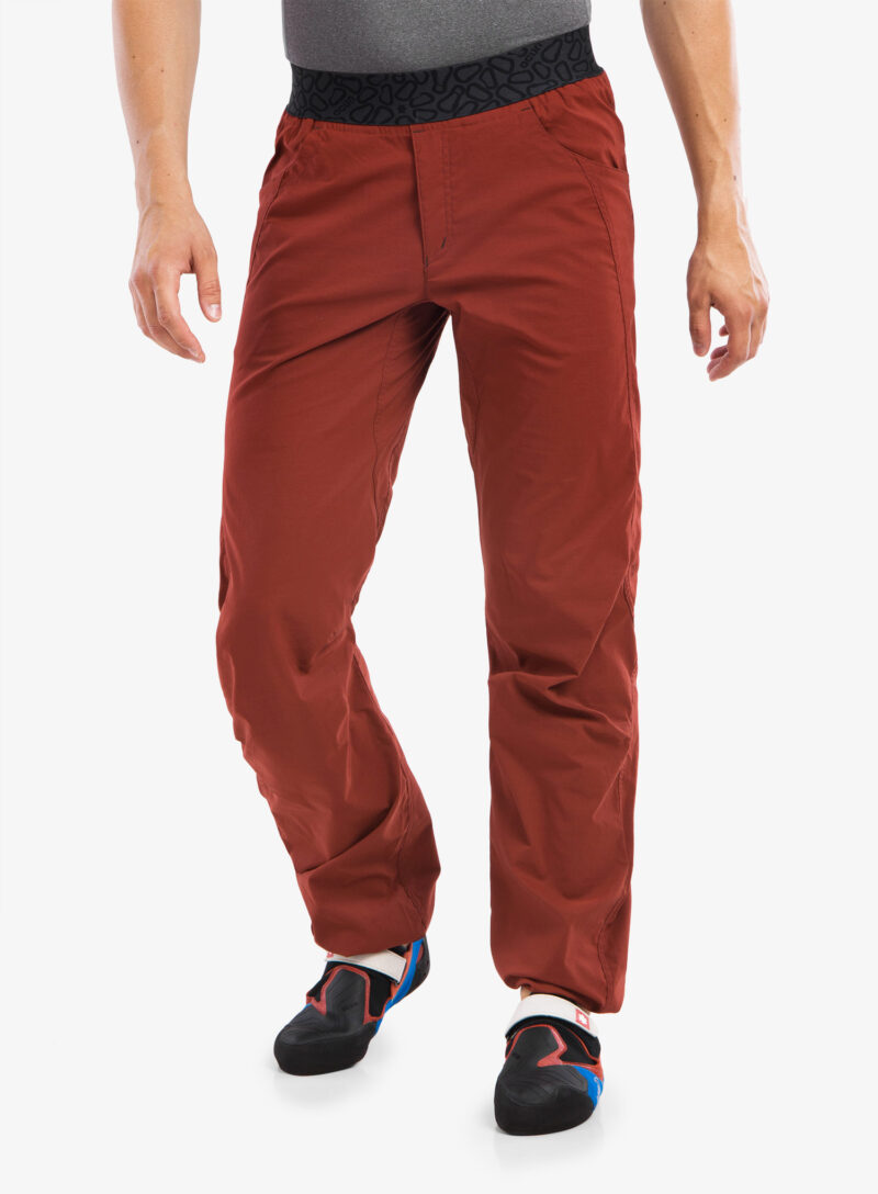 Original Pantaloni escalada Ocun Mania Pants - wine merlot