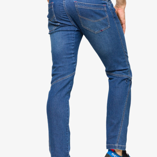 Pantaloni escalada Ocun Typhoon Jeans - dark blue preţ