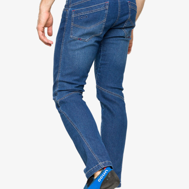 Preţ Pantaloni escalada Ocun Typhoon Jeans - dark blue