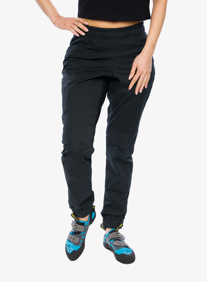 Pantaloni escalada femei Black Diamond Notion Pants - black/black