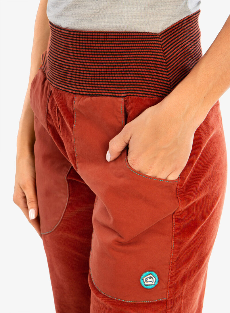 Preţ Pantaloni escalada femei E9 Iuppi - paprika