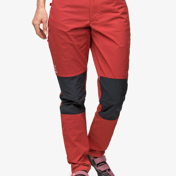 Cumpăra Pantaloni escalada femei Haglofs ROC Spitz Pant - corrosion/poppy red