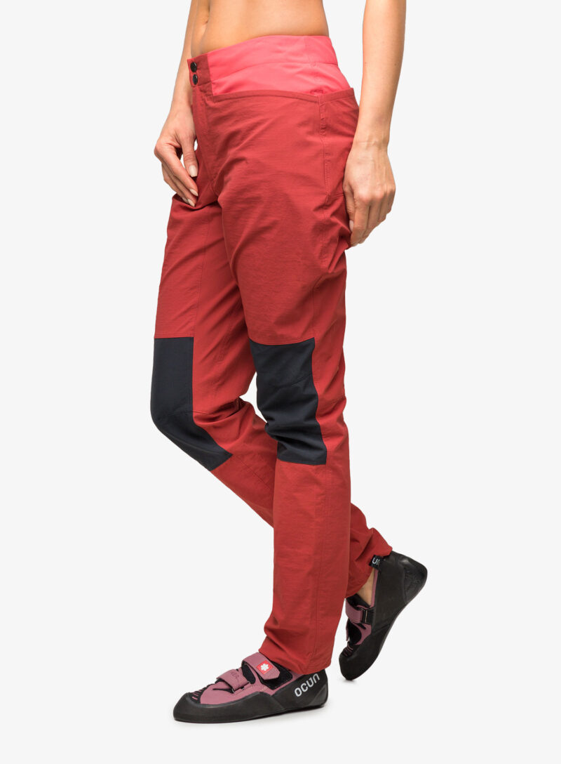 Pantaloni escalada femei Haglofs ROC Spitz Pant - corrosion/poppy red