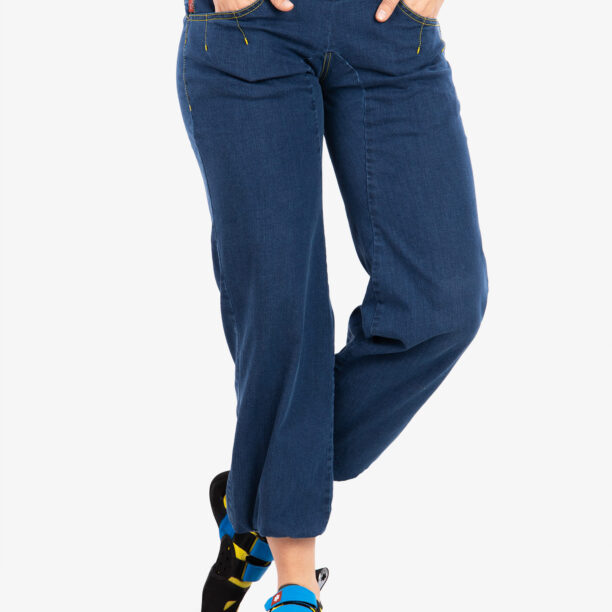 Pantaloni escalada femei ProRock Maya - dark blue jeans