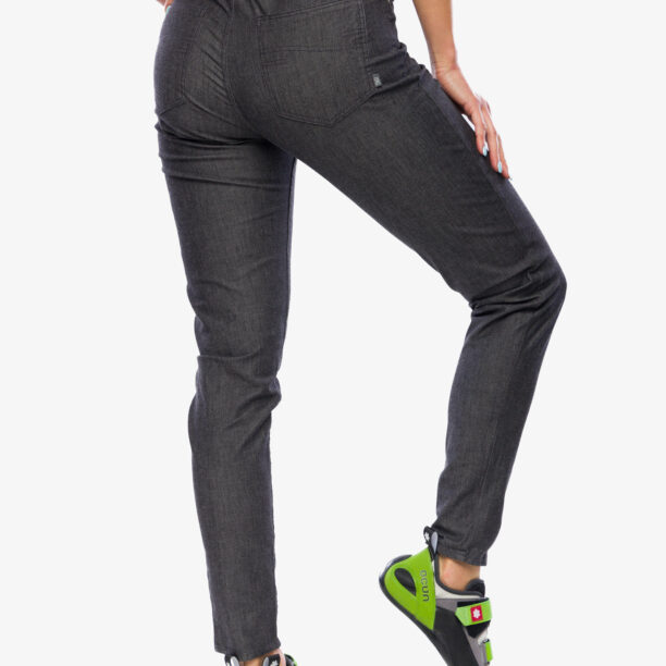 Preţ Pantaloni escalada femei SNAP Skinny Jean Pants - black denim