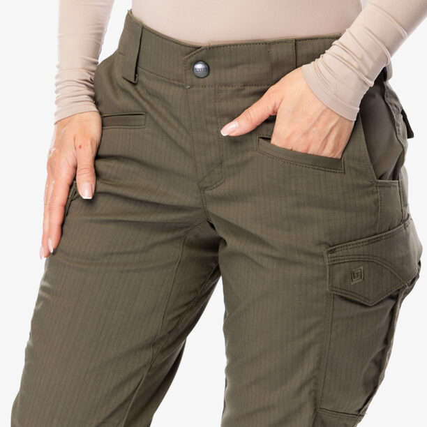 Original Pantaloni femei 5.11 Icon Pant - green