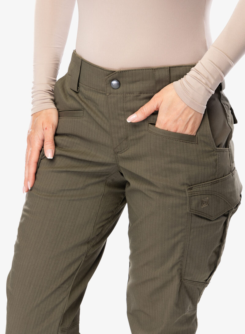 Original Pantaloni femei 5.11 Icon Pant - green