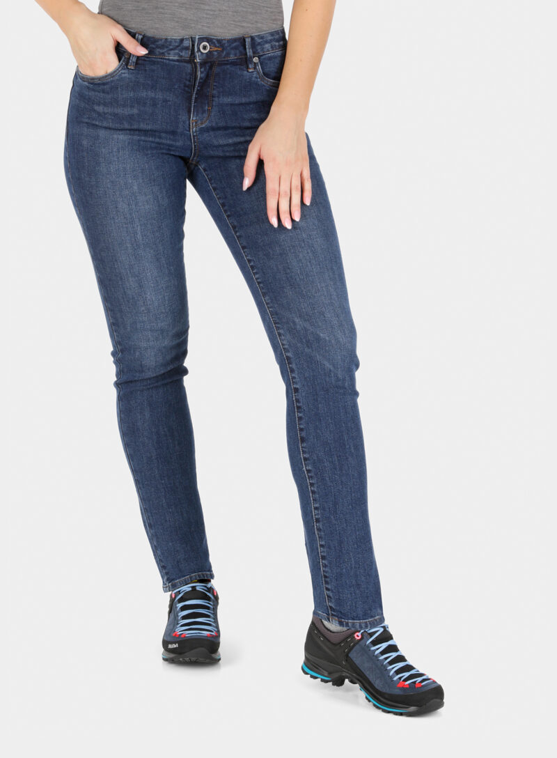 Pantaloni femei Black Diamond Crag Denim - medium indigo