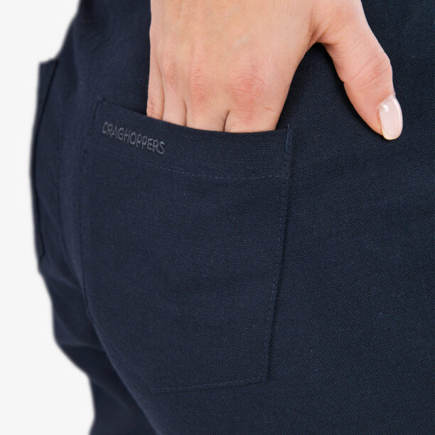 Original Pantaloni femei Craghoppers NosiBotanical Orisia Trouser  - blue navy