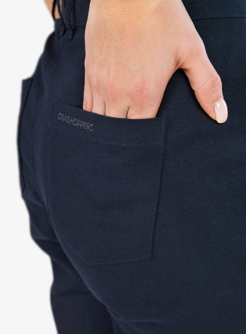 Original Pantaloni femei Craghoppers NosiBotanical Orisia Trouser  - blue navy