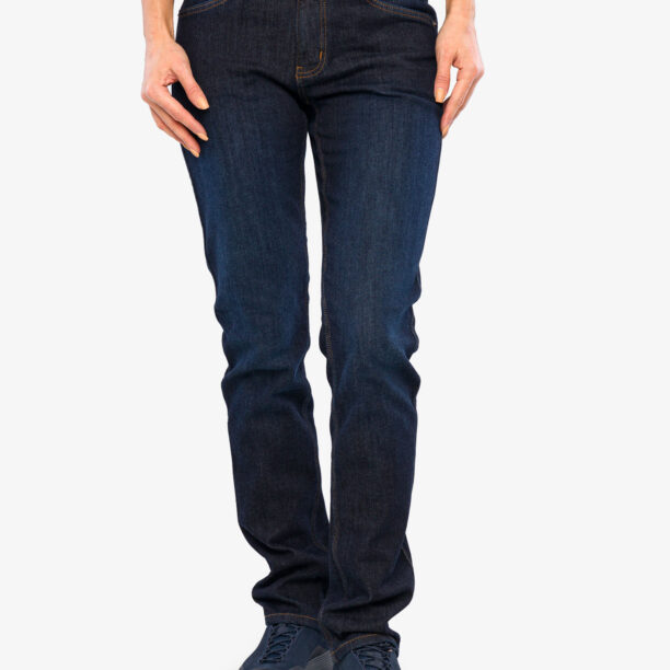 Preţ Pantaloni femei DUER Fireside Denim Slim Straight - dark stone