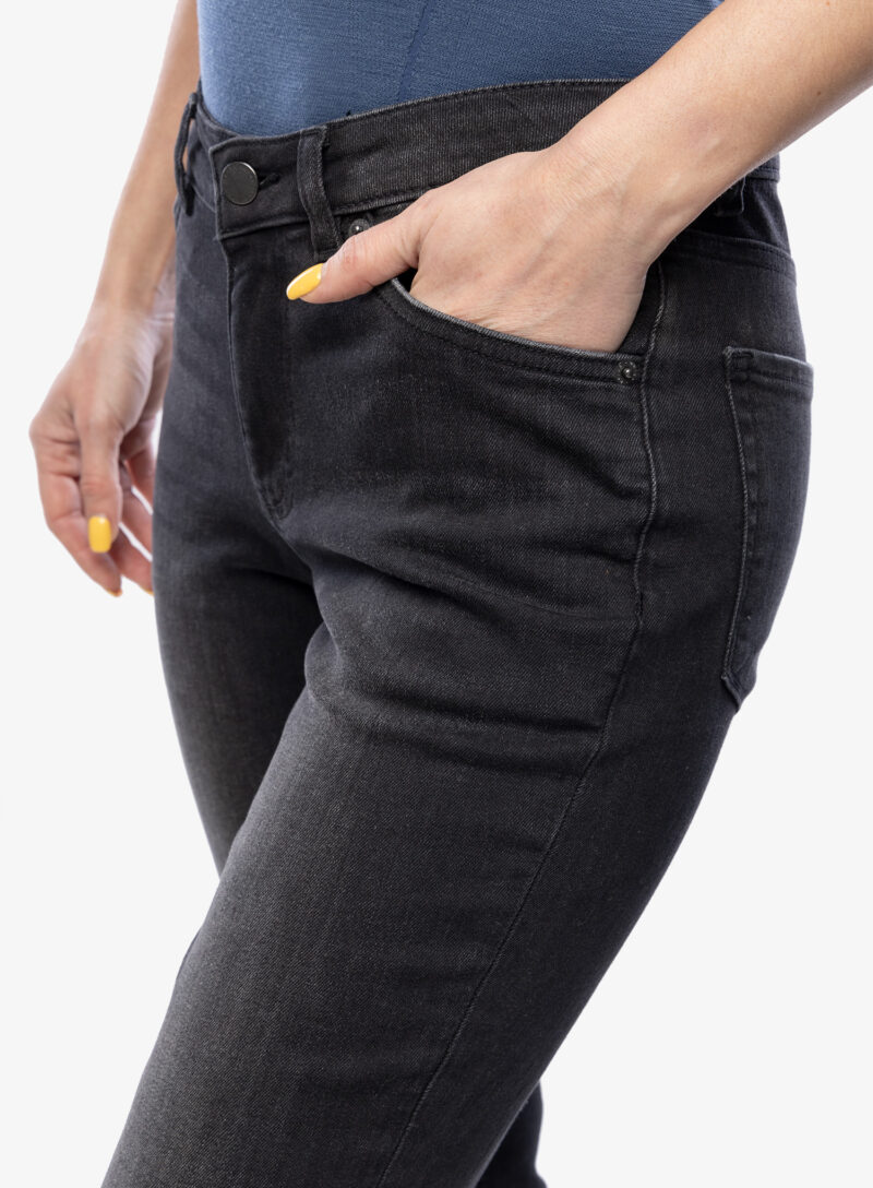 Original Pantaloni femei DUER Performance Denim Girlfriend - vintage black