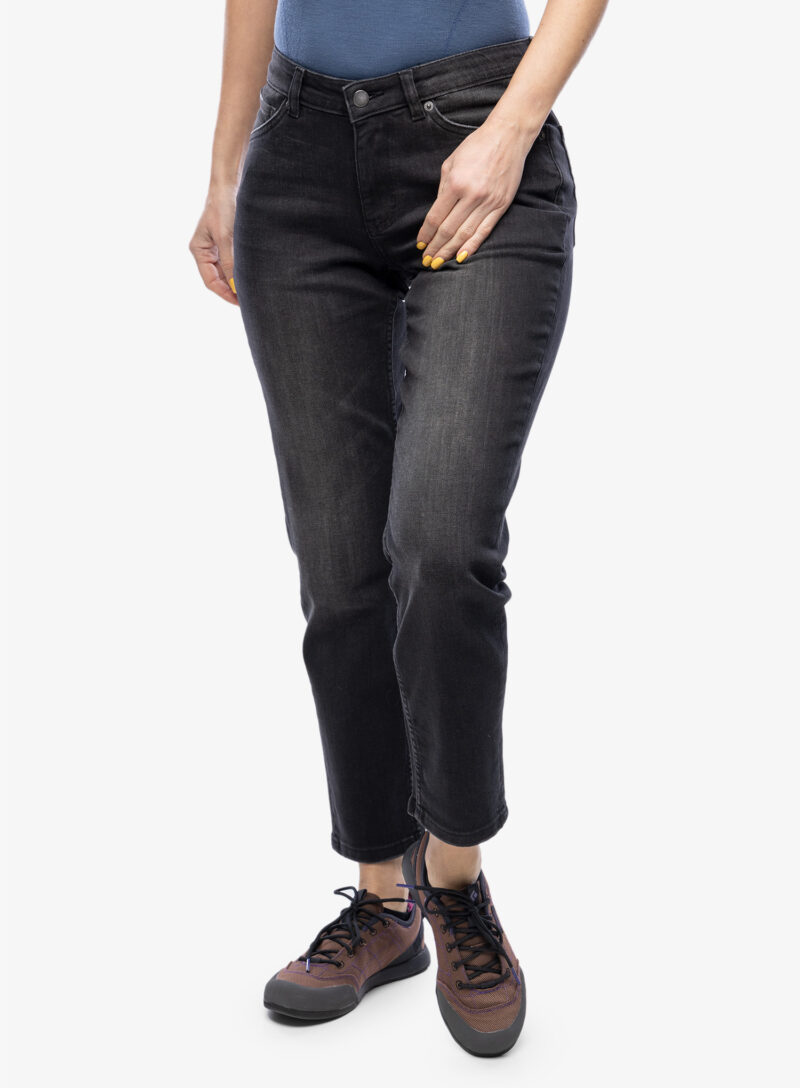 Pantaloni femei DUER Performance Denim Girlfriend - vintage black