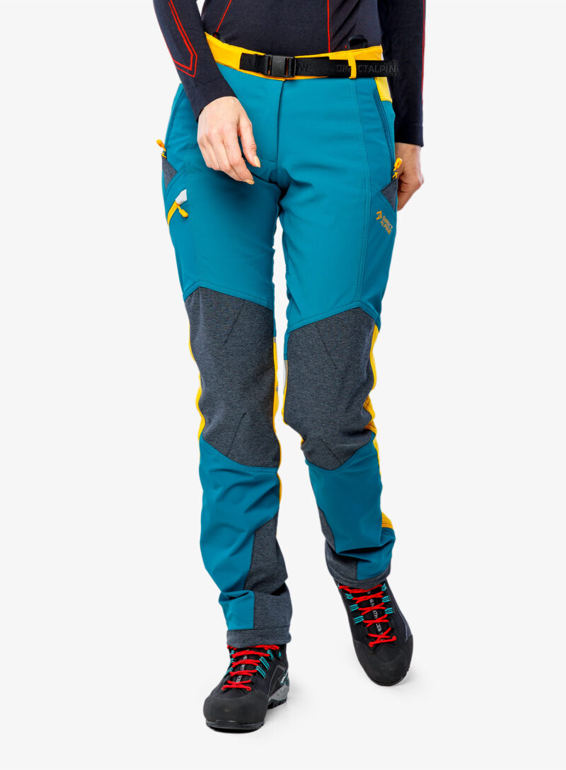 Cumpăra Pantaloni femei Direct Alpine Cascade Lady - emerald/mango