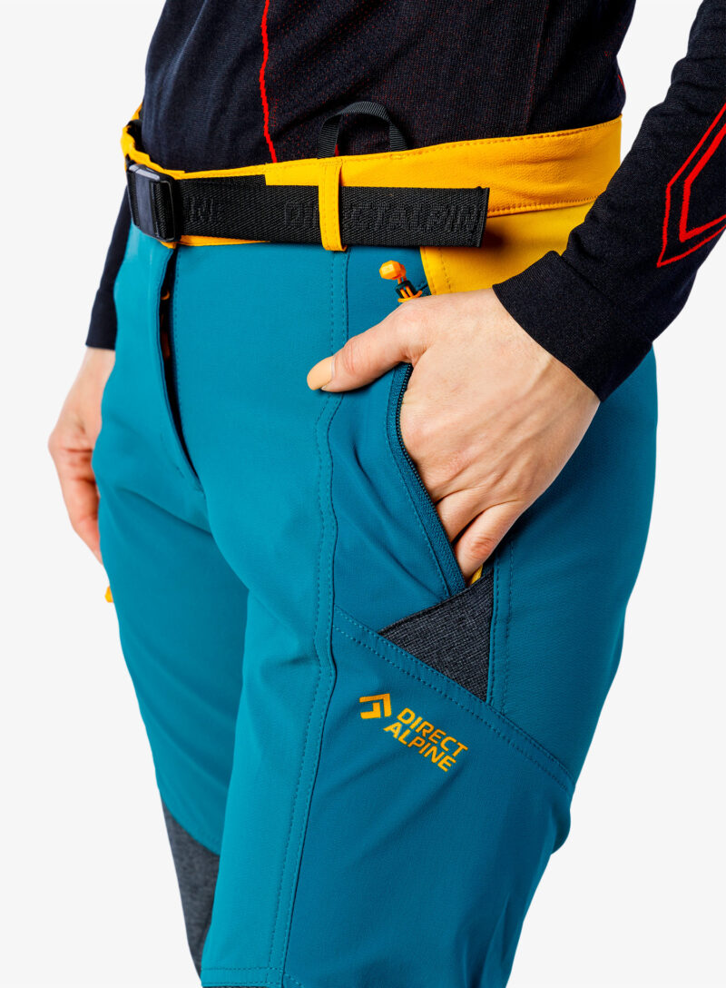 Preţ Pantaloni femei Direct Alpine Cascade Lady - emerald/mango