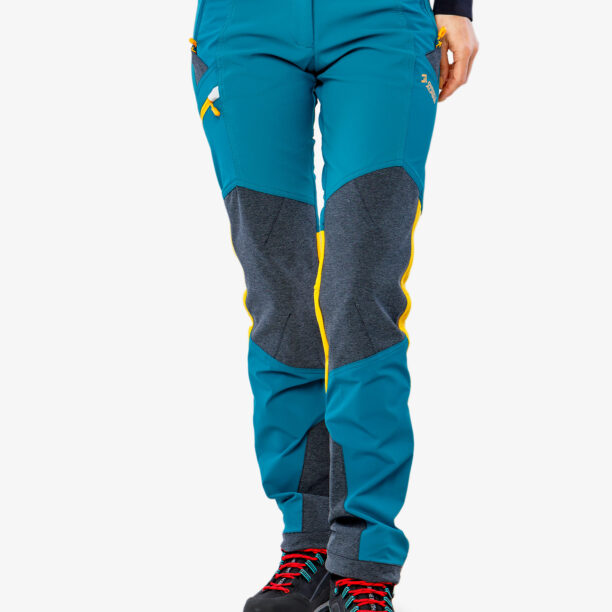 Pantaloni femei Direct Alpine Cascade Lady - emerald/mango