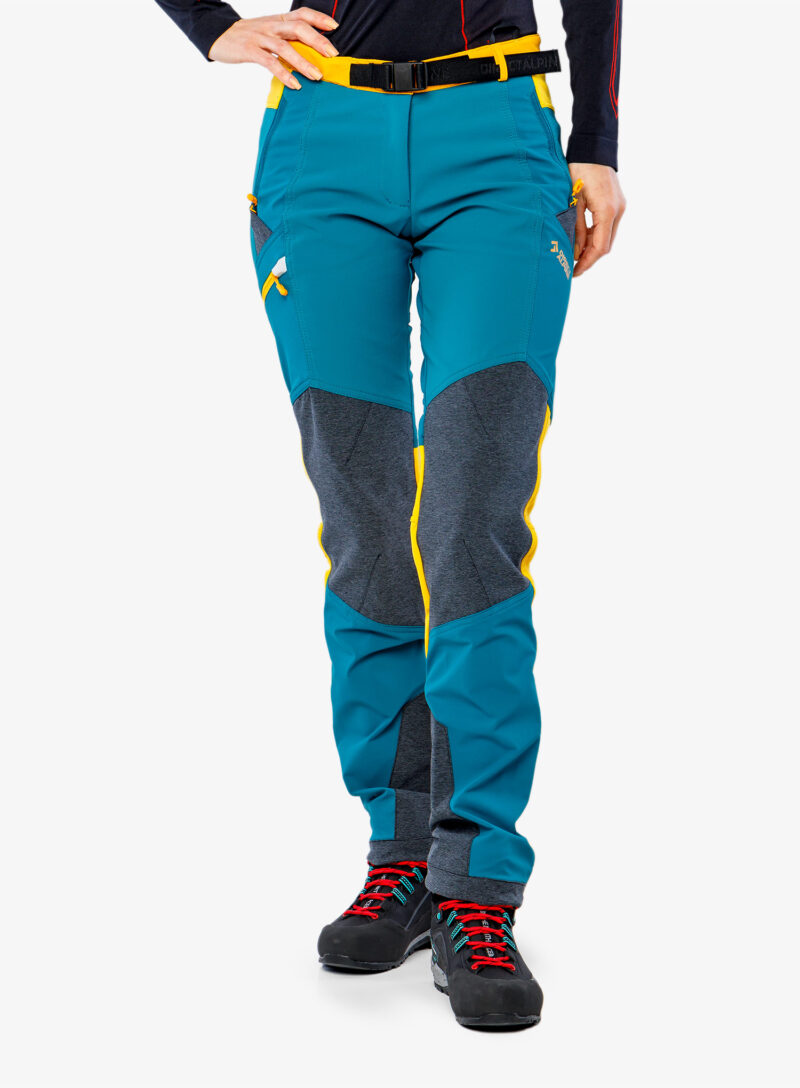 Pantaloni femei Direct Alpine Cascade Lady - emerald/mango